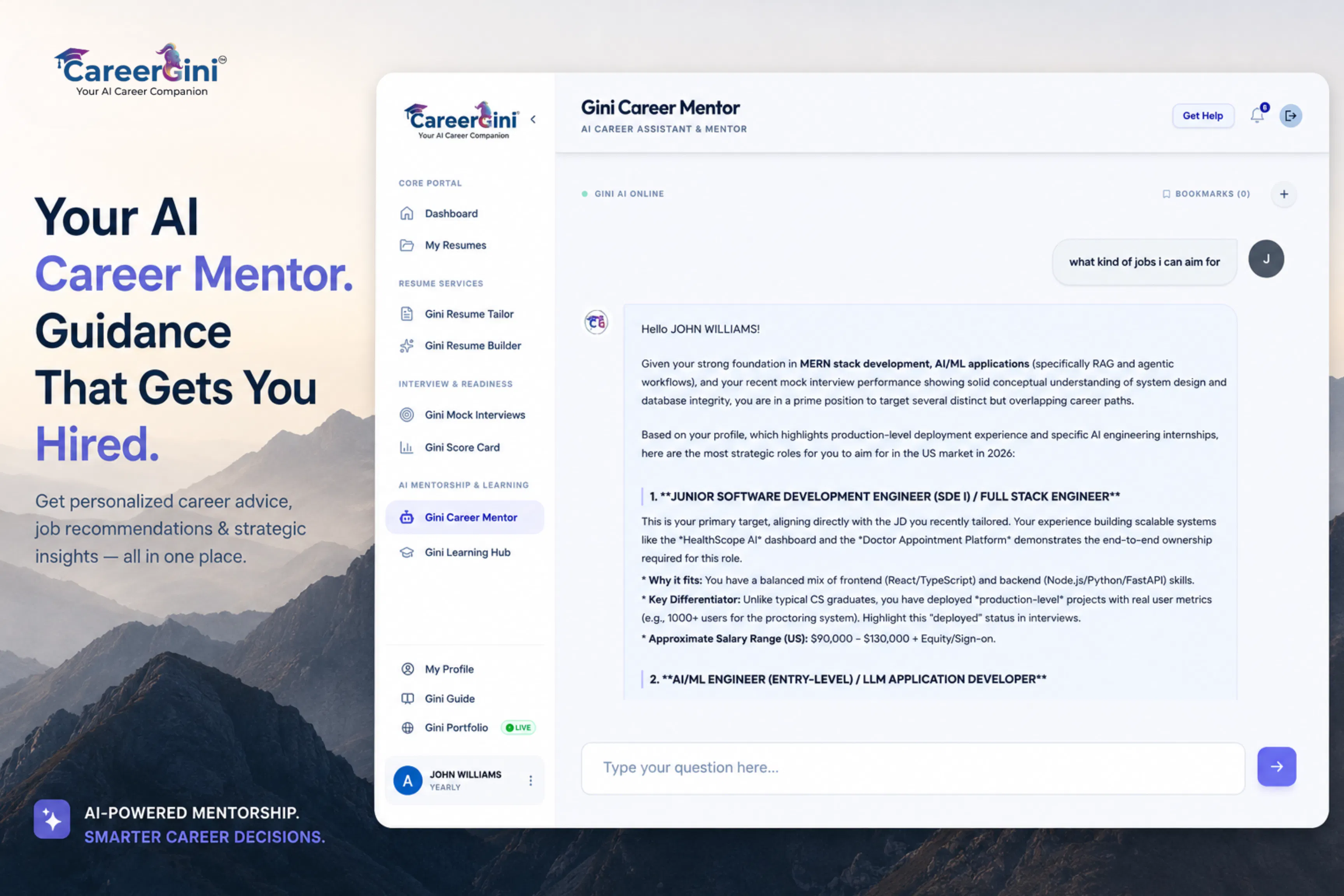 CareerGini screenshot 3