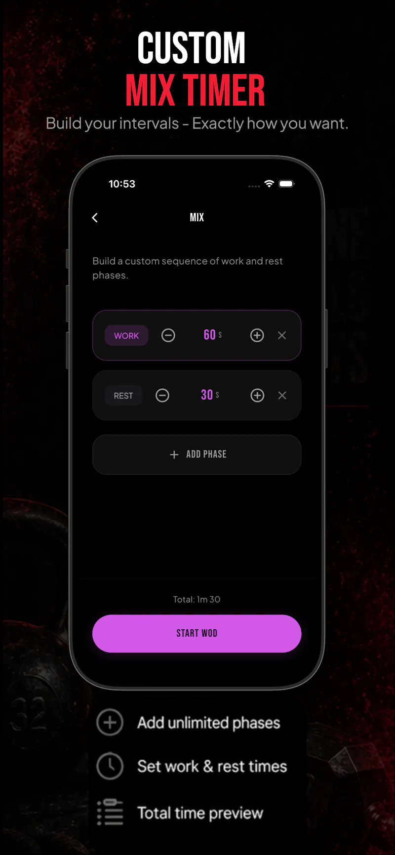 RIFT : HIIT and WOD Timer screenshot 4