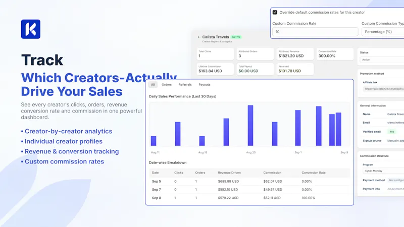 Kick Affiliate Marketing App screenshot 2