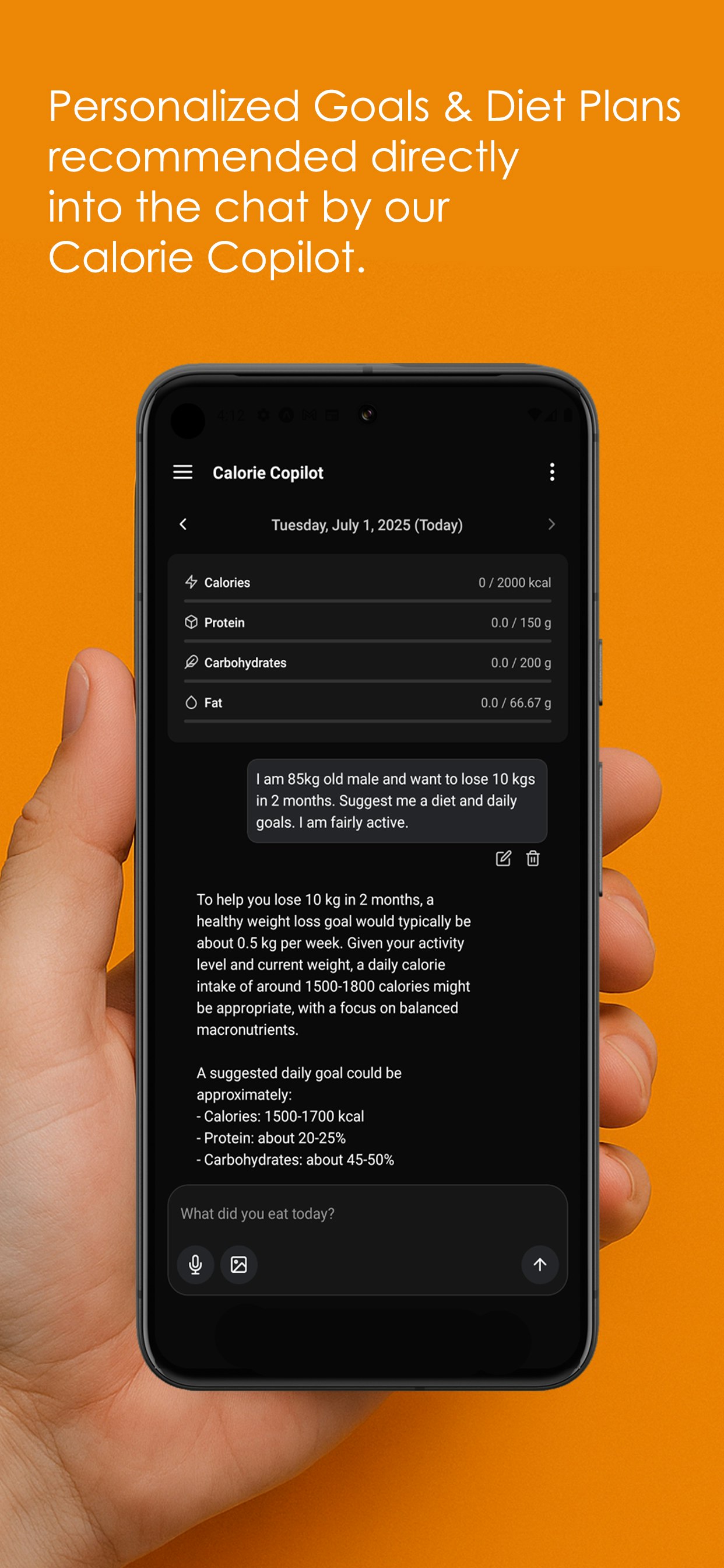 Calorie Copilot -AI Calorie 카운터 media 4