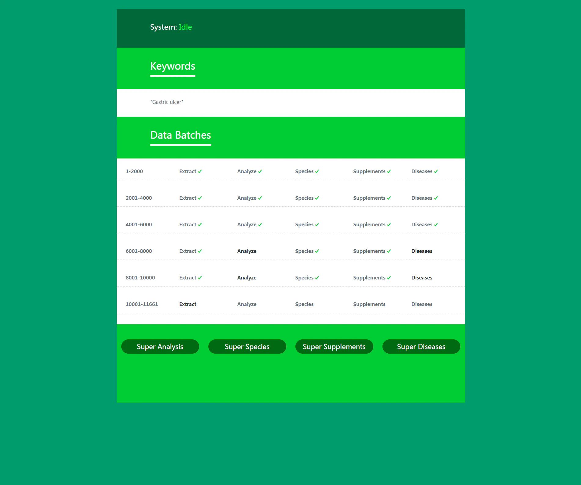 Daza Matrix screenshot 2