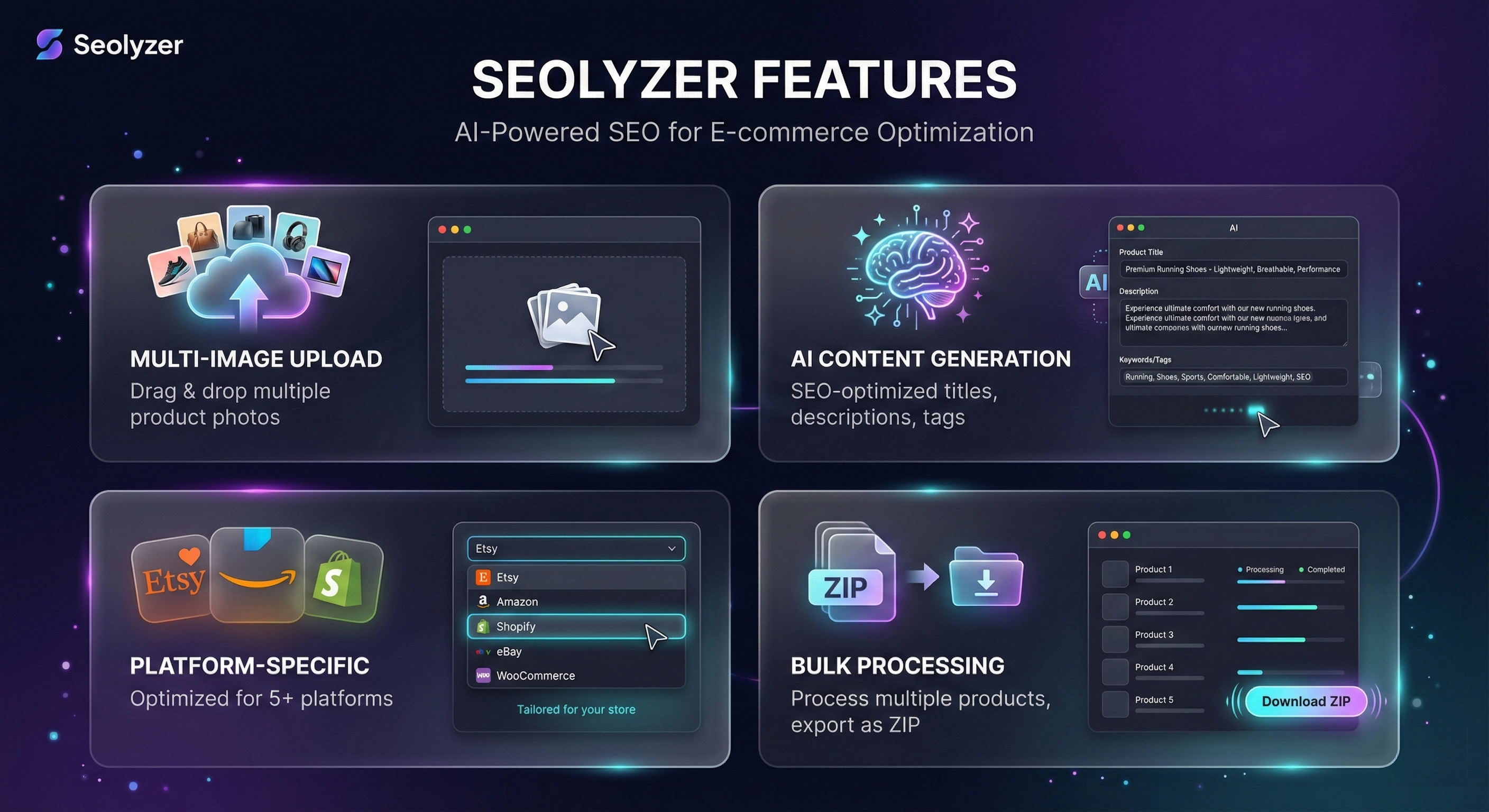 Seolyzer - Screenshot 2 showing product features and functionality