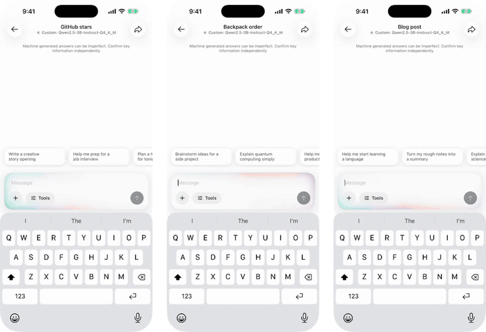 Gepetto screenshot 1