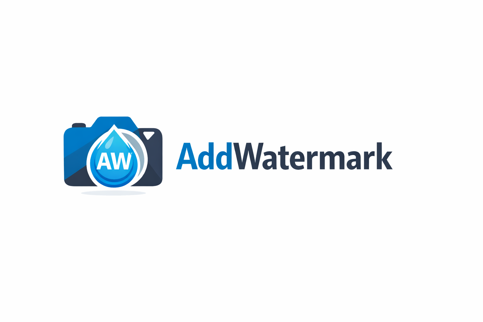 AddWatermark - Product Hunt launch logo and brand identity