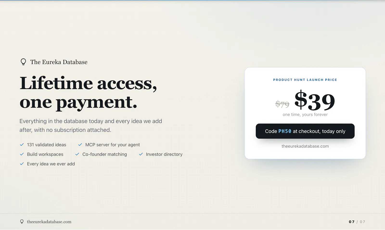 The Eureka Database screenshot 7