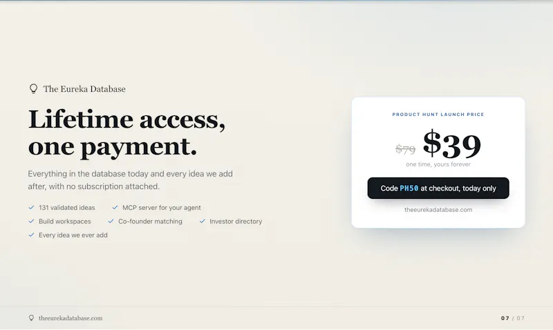The Eureka Database screenshot 7