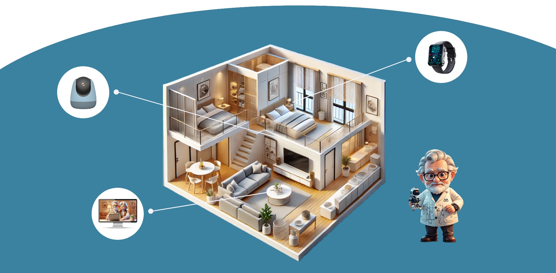Mídia 3 de Heyama Ai Guardian de Assistência Home