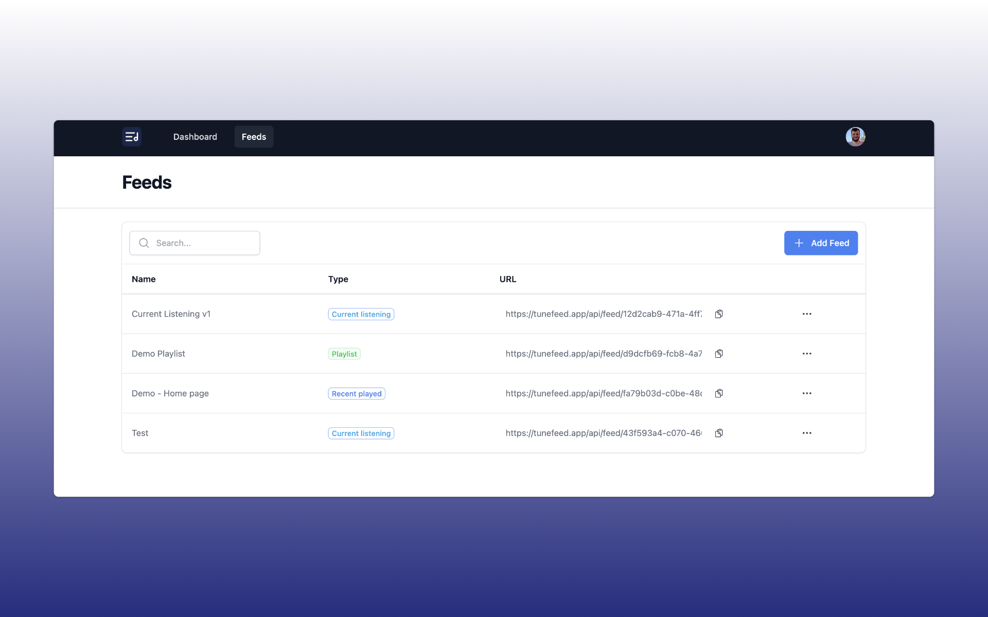 Tunefeed media 2