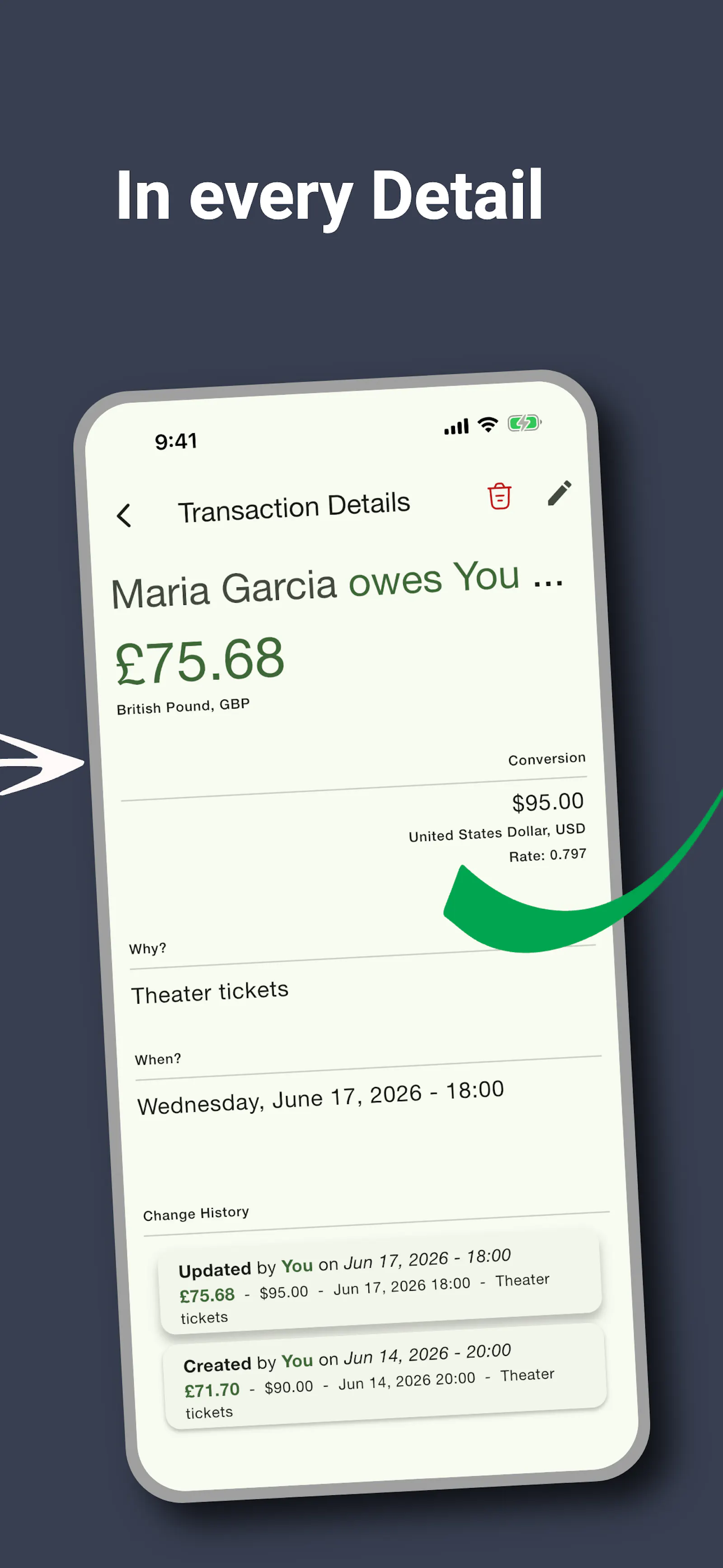 PayMeLater IOU Tracker + Bill Splitting screenshot 3