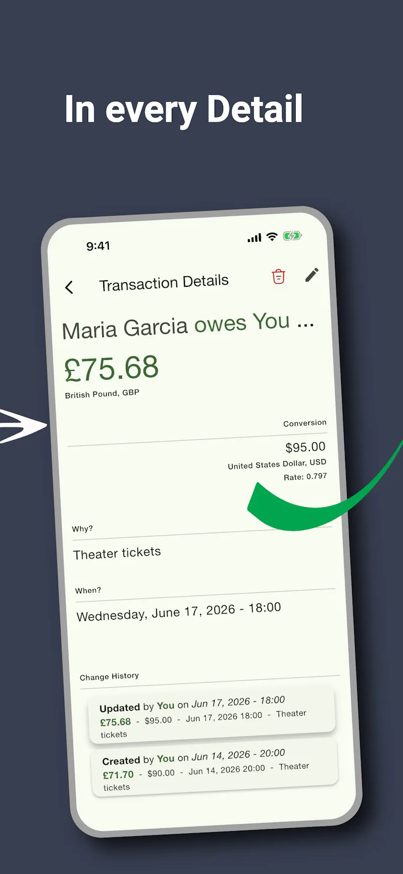 PayMeLater IOU Tracker + Bill Splitting screenshot 3
