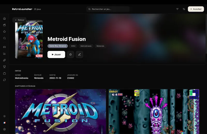 RetroLauncher screenshot 2