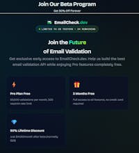 EmailCheck.dev gallery image