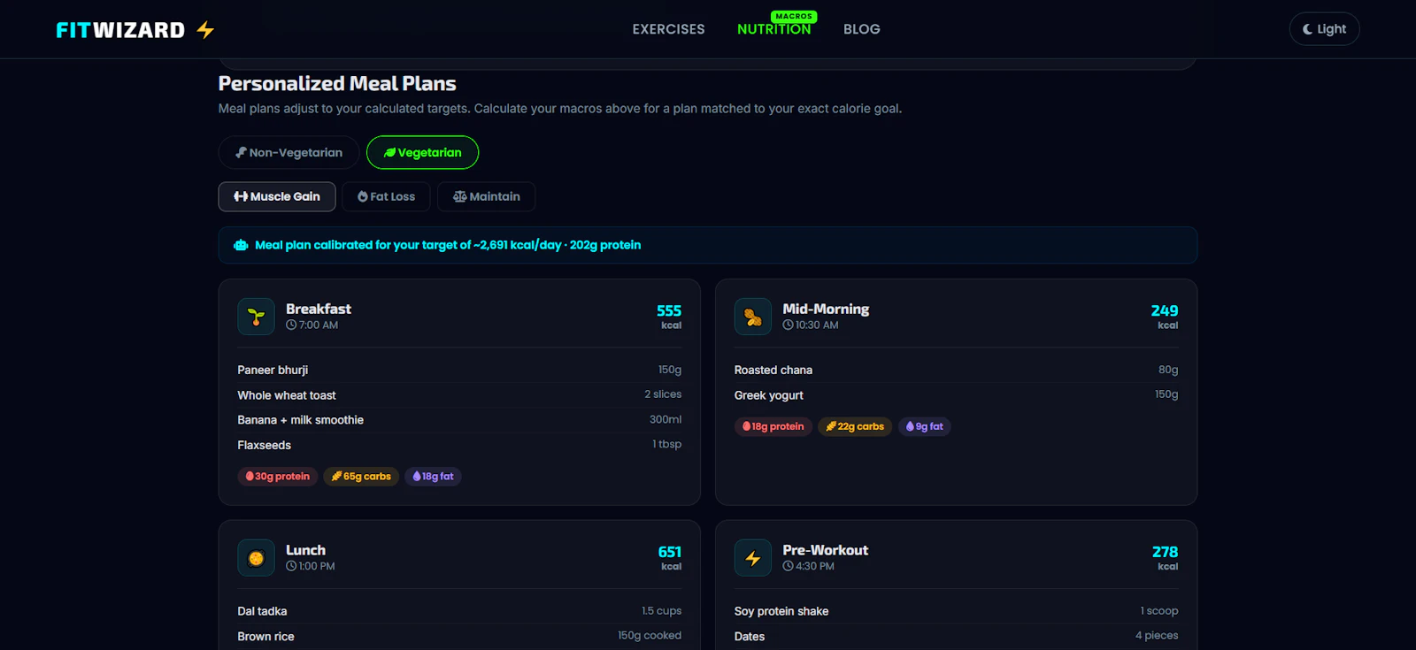 FitWizard screenshot 3