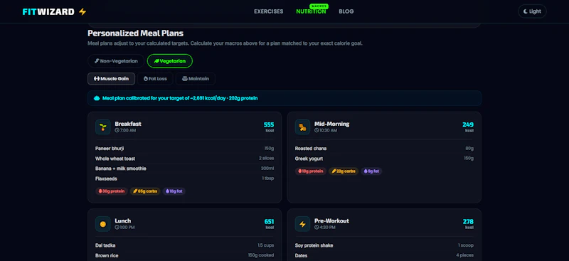 FitWizard screenshot 3