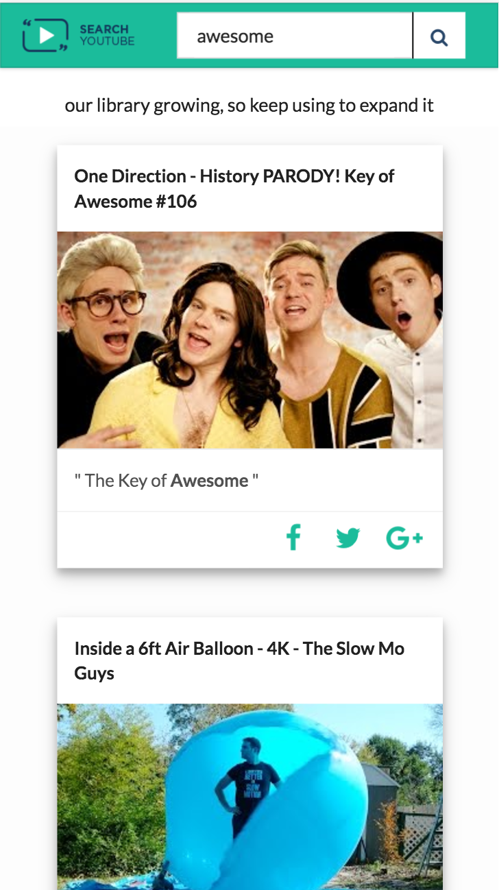 SearchYoutubes gallery image