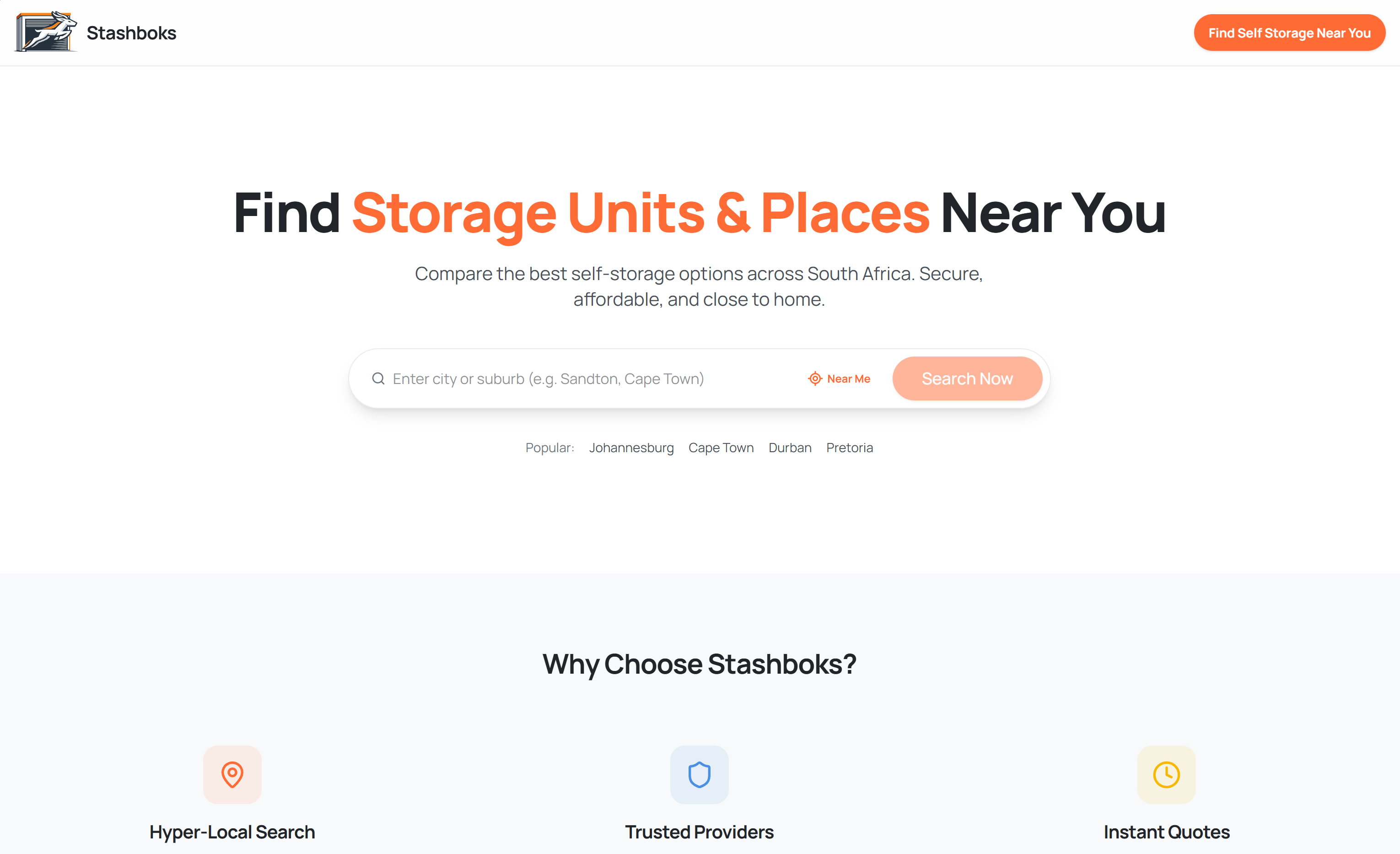 Stashboks - Main product screenshot demonstrating key features and user interface