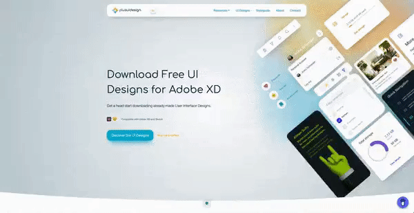 Mídia 2 de Mais design de interface do usuário