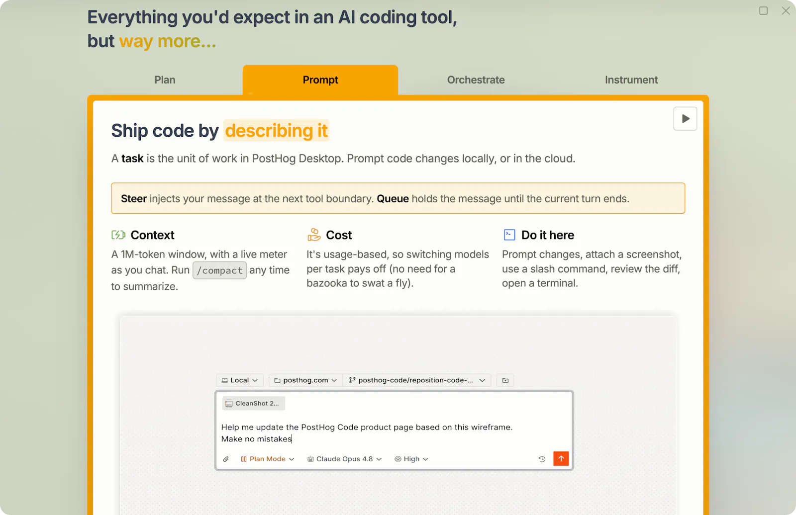 PostHog Desktop screenshot 4