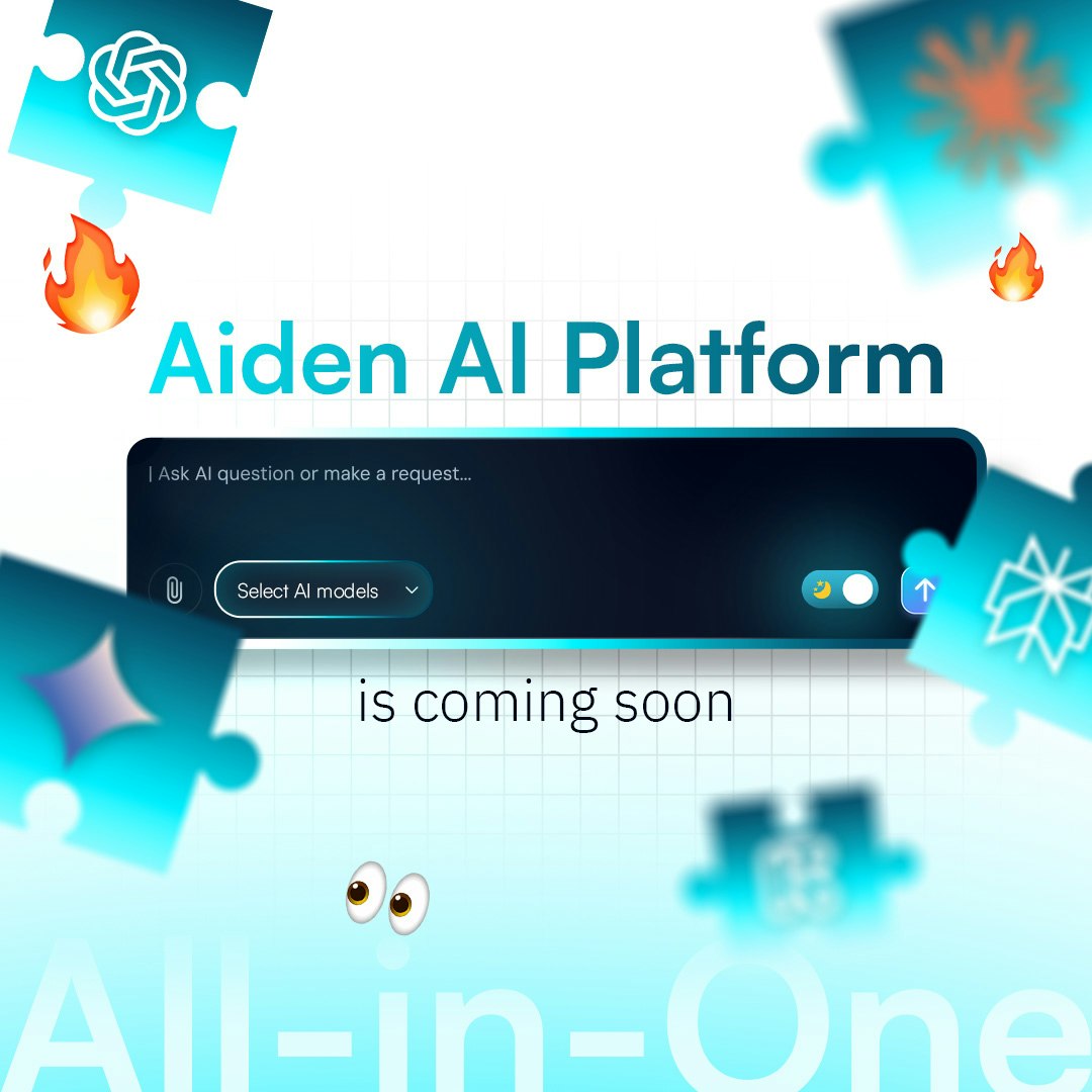 Aiden ai प्लेटफ़ॉर्म - 1 क्लिक में अनुसंधान, लिखें, बनाएं और स्वचालित करें मीडिया 4