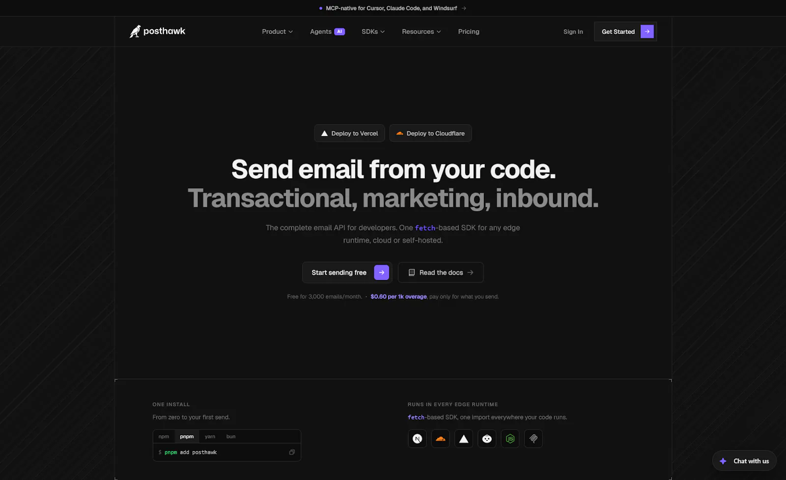 Posthawk screenshot 2