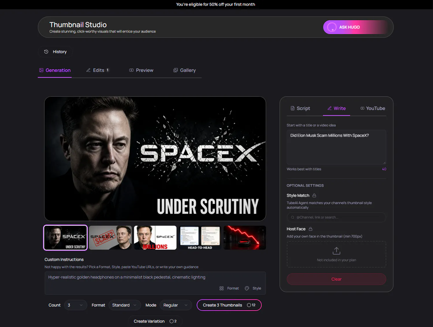 TubeAI - Your YouTube Strategist gallery image