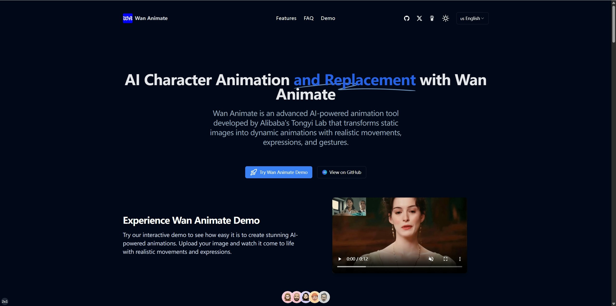 wan animate logo