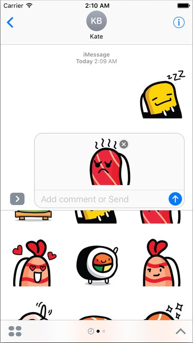 Sushi Land Stickers gallery image