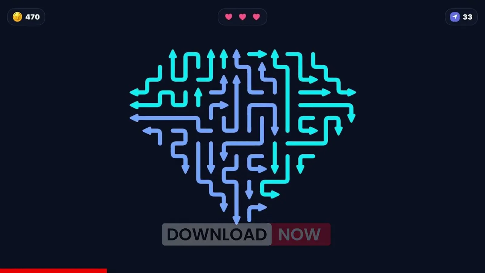 Arrows Puzzle screenshot 1 (video preview)
