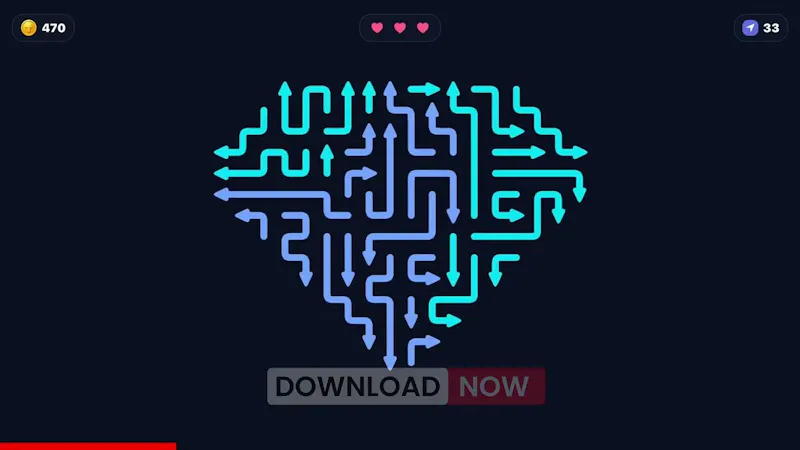 Arrows Puzzle screenshot 1 (video preview)