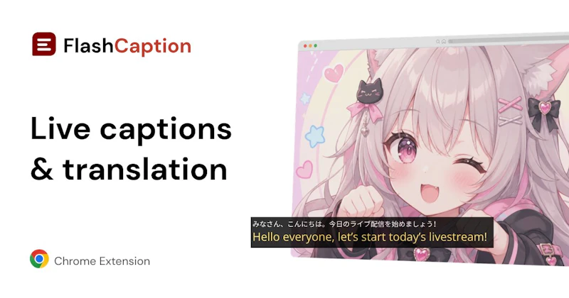 Live Captions & Translation Extension screenshot 2