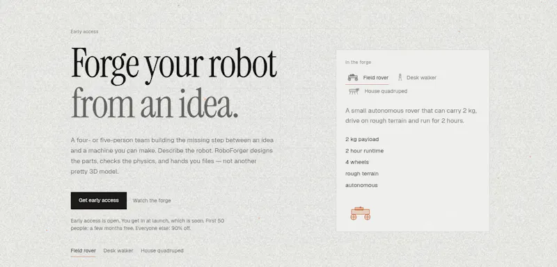 RoboForger - Zero to Hero Robotics screenshot 3