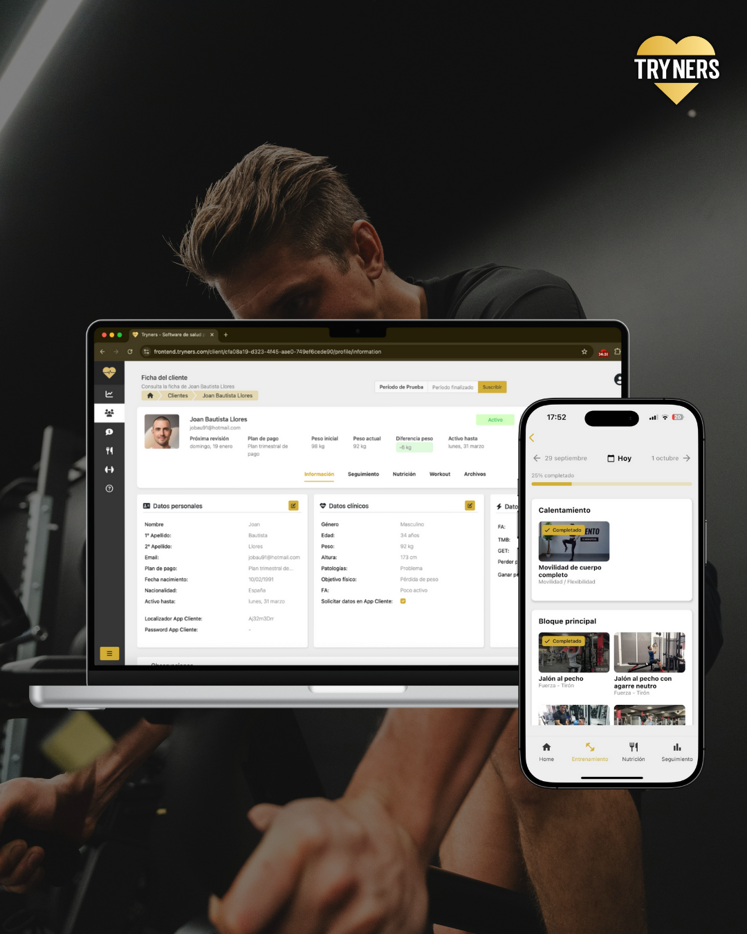 Provatori - Software per allenatori di forza media 3
