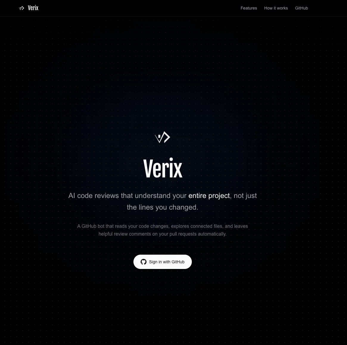 Verix 제품 배너
