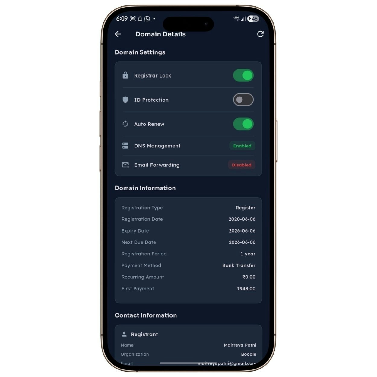 WHMCS Client Area App for Android & iOS gallery image