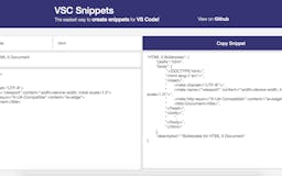 VSC Snippets media 1
