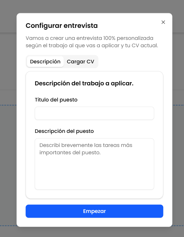 Mídia 2 de entreviste-se - Prática de entrevista real.Feedback instantâneo.Confiança total.