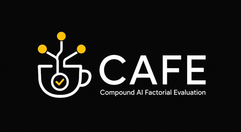 CAFE — Compound-AI Factorial Evaluation screenshot 2