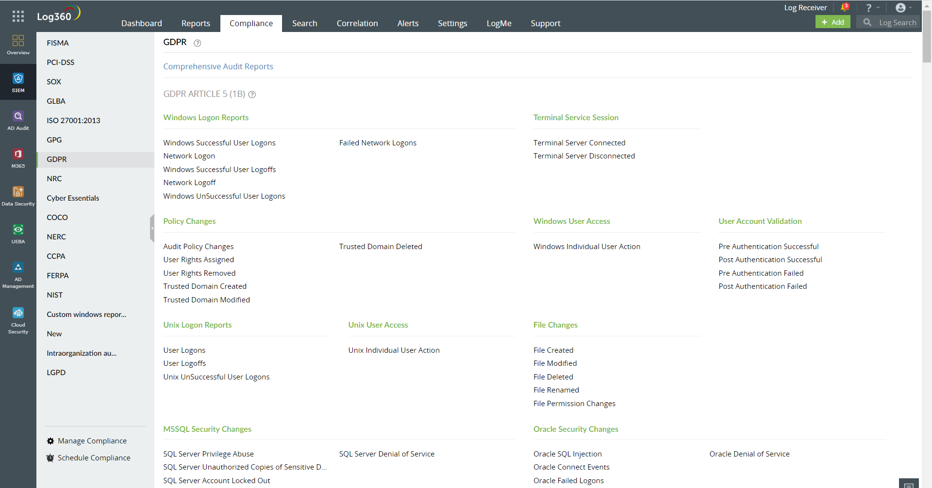 Media ManageEngine Log360 2