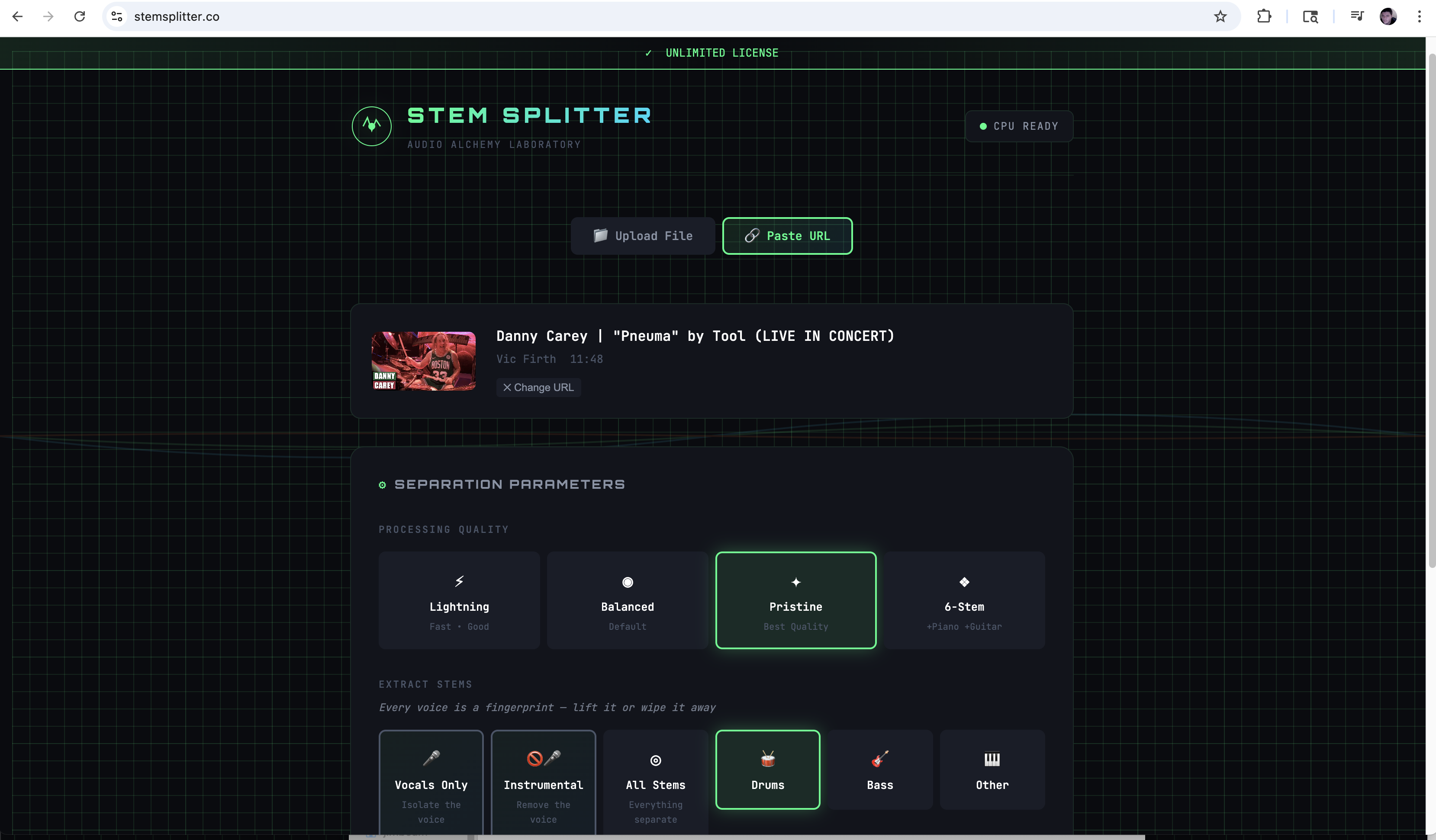 STEMSPLITTER gallery image