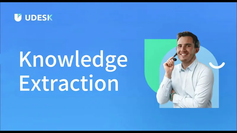 Udesk LLM Knowledge Base screenshot 1 (video preview)