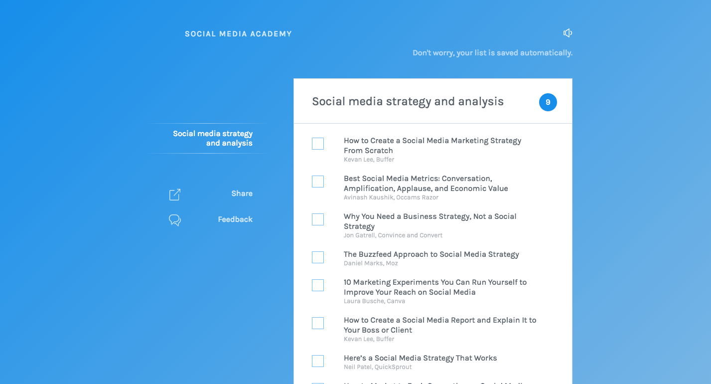 Social Media Academy by Buffer Image