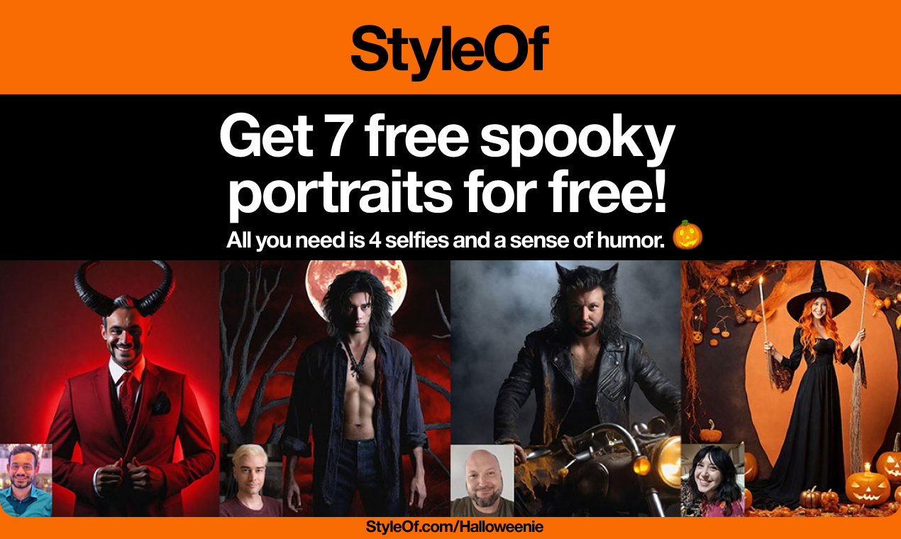 startuptile Halloweenie by StyleOf-Create your spooky set of halloween portraits