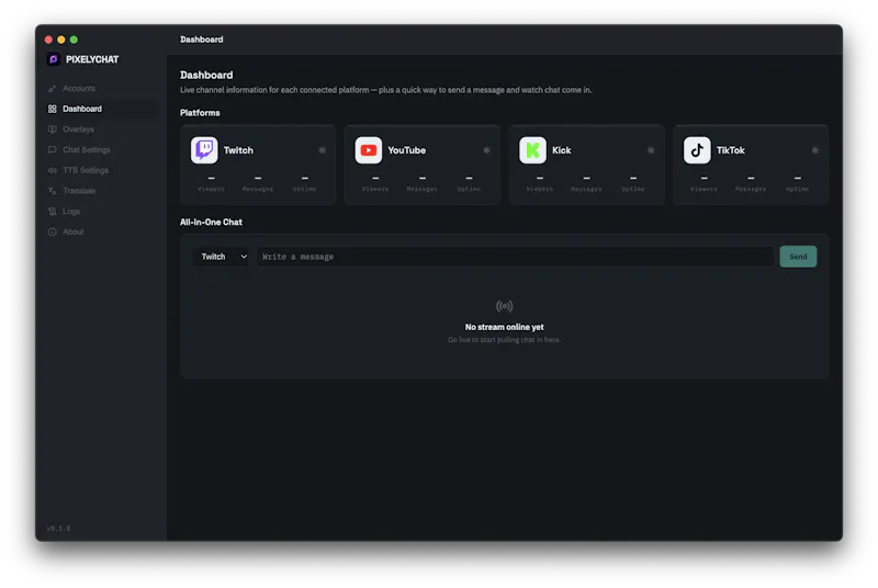 PixelyChat screenshot 1