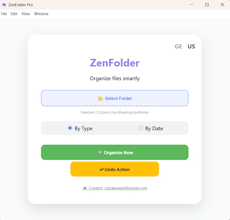 ZenFolder  screenshot 2