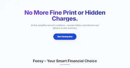 Feesy - Find the traps in fine print. gallery image
