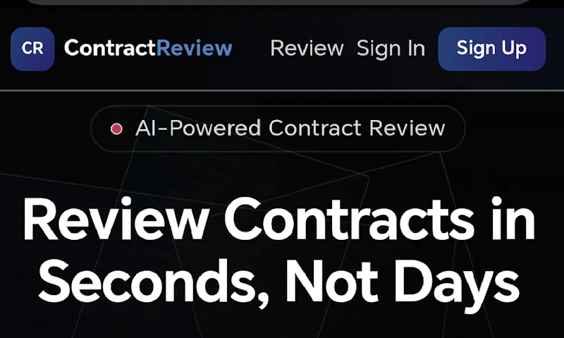 ContractReview screenshot 4
