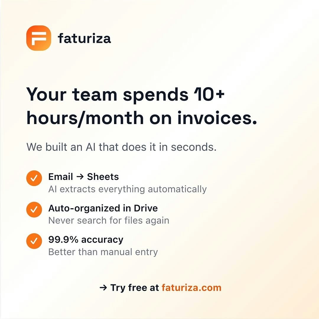 Faturiza - Screenshot 2 showing product features and functionality