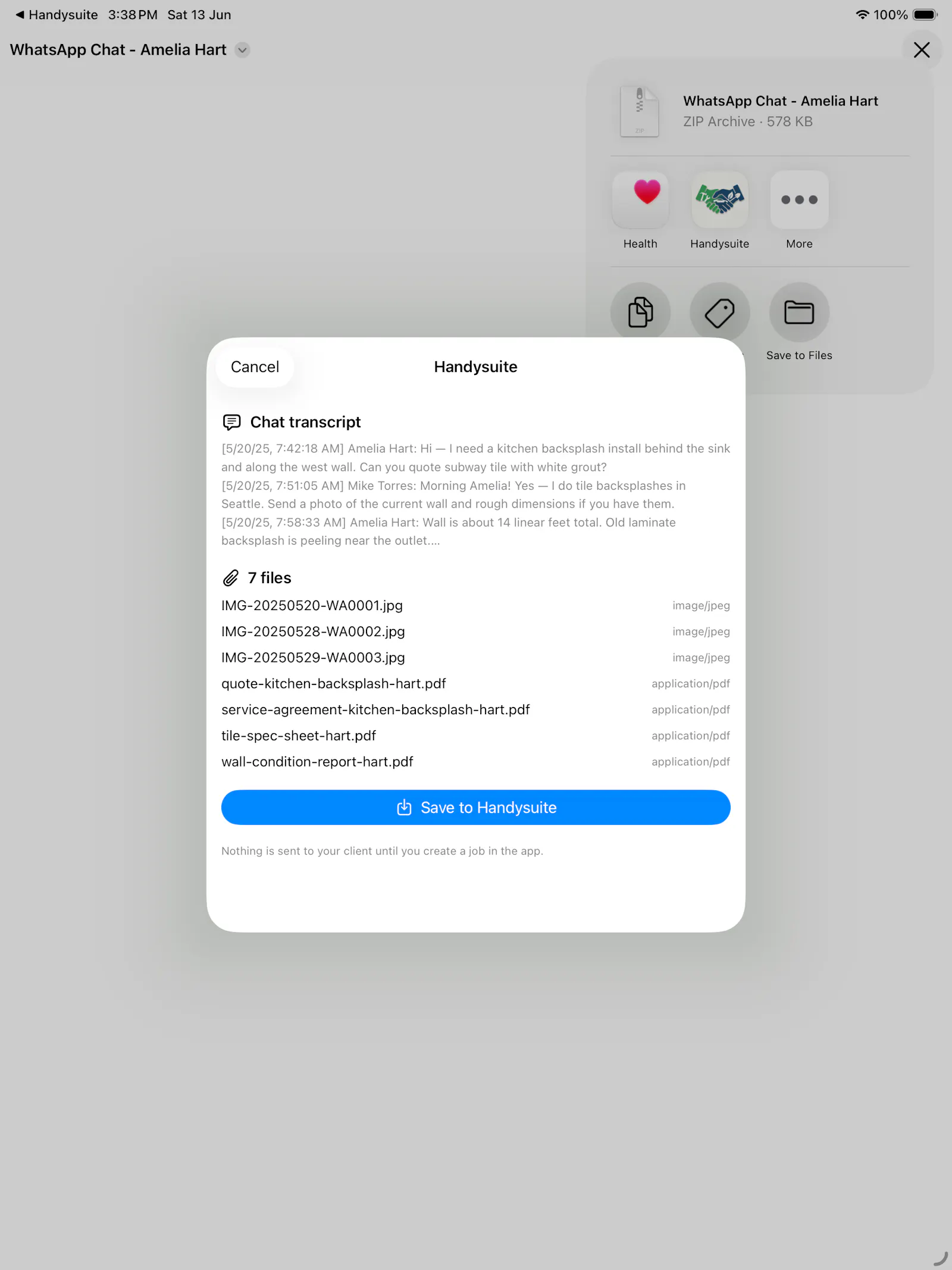 Handysuite screenshot 8