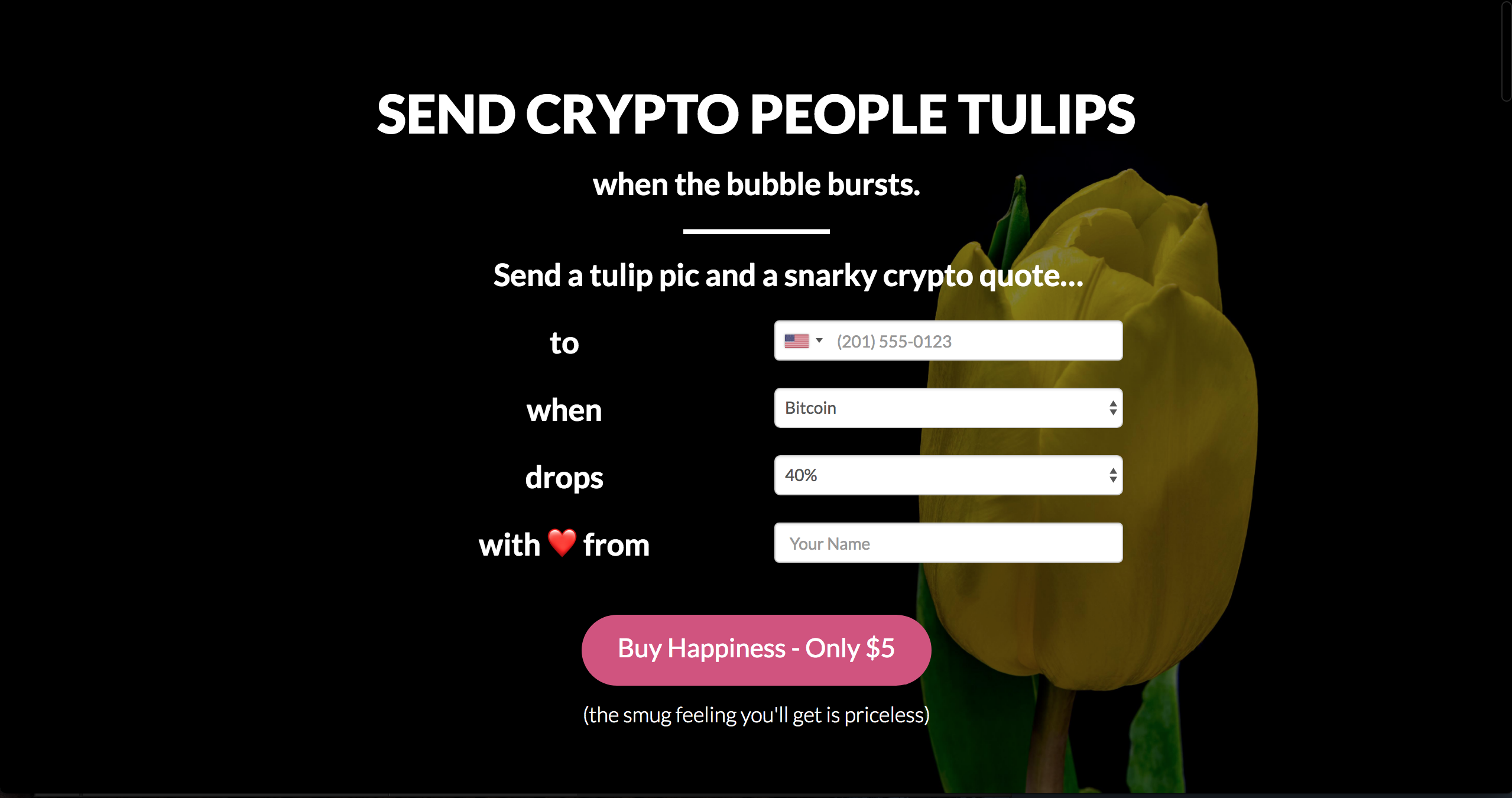 Send Crypto People Tulips gallery image