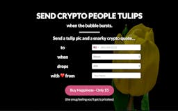 Send Crypto People Tulips media 2